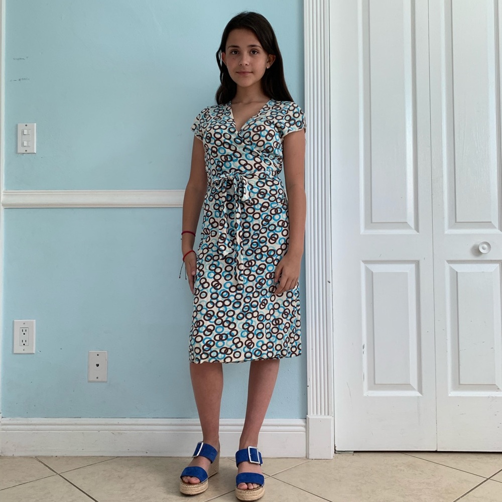 Wrap around dress